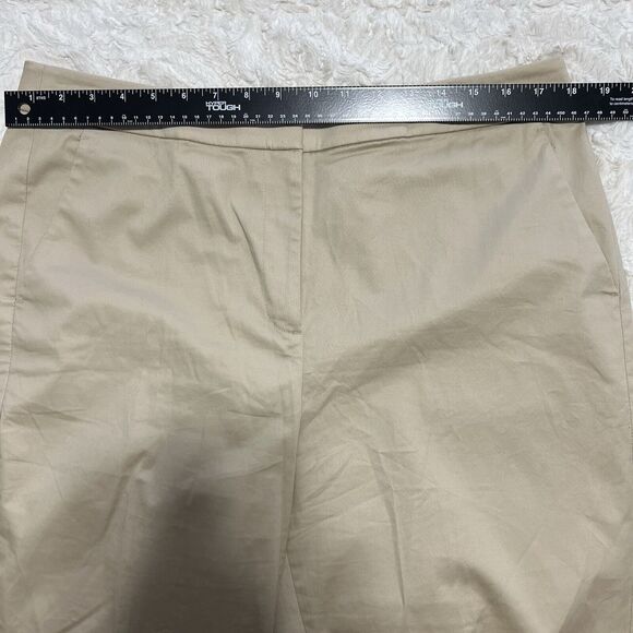 J. Crew Women's Tall Kate Straight-Leg Stretch Pant BP376 Beige Size 14T - Picture 12 of 16